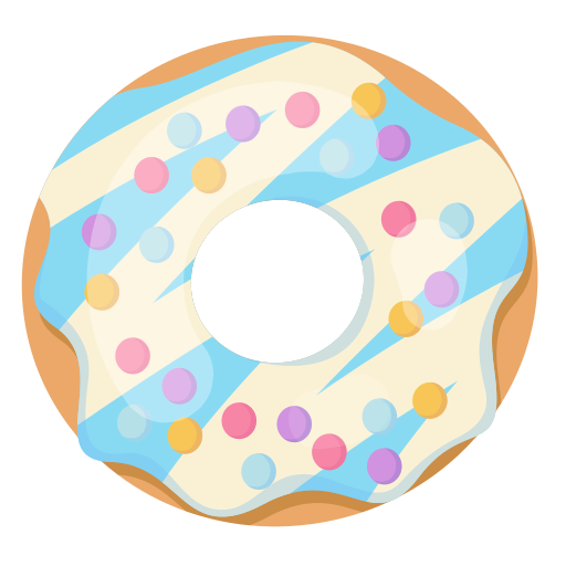 donut Generic Flat icoon