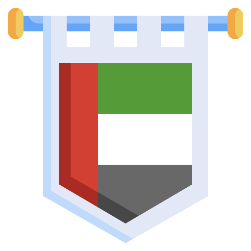 zjednoczone emiraty arabskie Generic Flat ikona