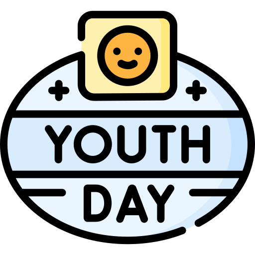 Youth day Special Lineal color icon