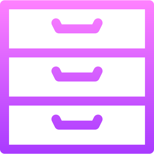 アーカイブ Basic Gradient Lineal color icon