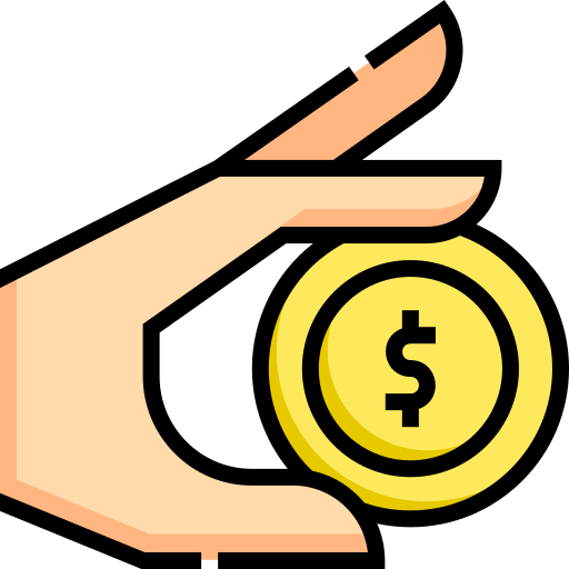 Give money Detailed Straight Lineal color icon
