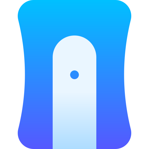 bleistiftspitzer Basic Gradient Gradient icon