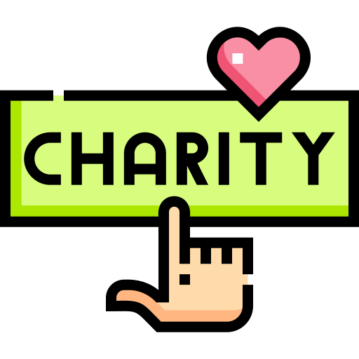 Charity Detailed Straight Lineal color icon