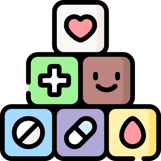 gezondheidszorg Special Lineal color icoon
