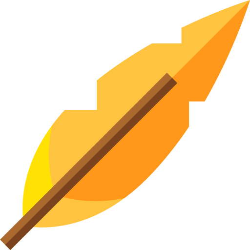 Quill Basic Straight Flat icon