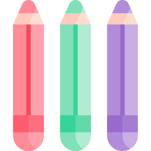 bleistift Kawaii Flat icon