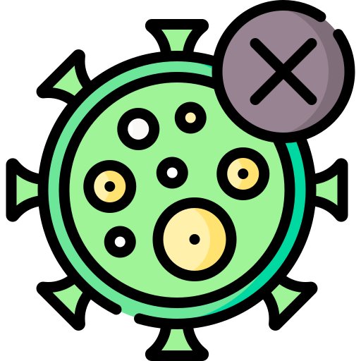 kein virus Special Lineal color icon
