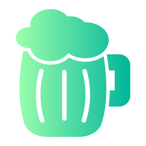 Beer mug Generic Flat Gradient icon