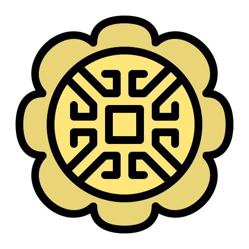 Mooncake Generic Outline Color icon