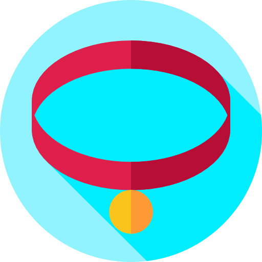 collar Flat Circular Flat icono