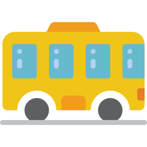 bus Basic Miscellany Flat icon