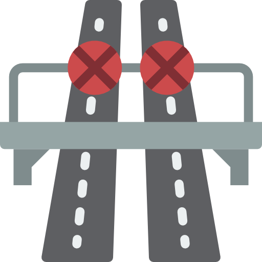 autostrada Basic Miscellany Flat ikona