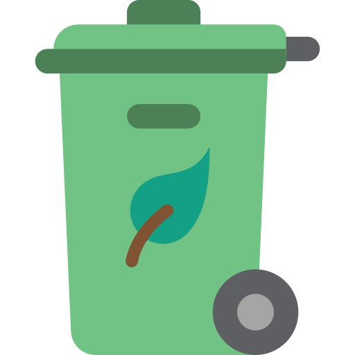tacho de reciclaje Basic Miscellany Flat icono