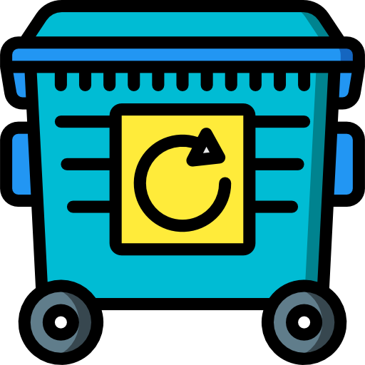 Recycle bin Basic Miscellany Lineal Color icon