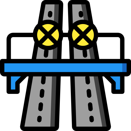 autostrada Basic Miscellany Lineal Color ikona