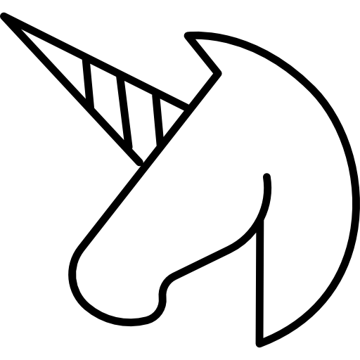 Единорог Berkahicon Lineal иконка