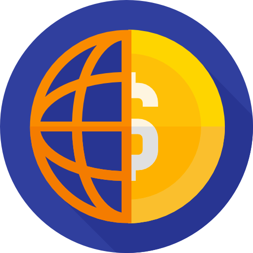 global Flat Circular Flat icono