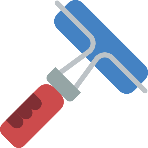 Paint roller Basic Miscellany Flat icon