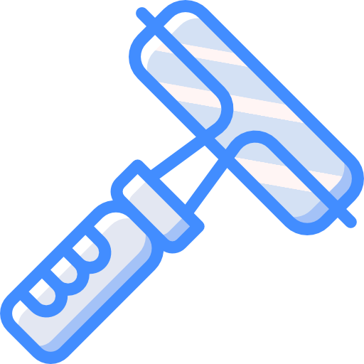 Paint roller Basic Miscellany Blue icon