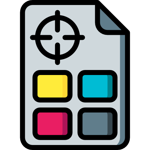 marca de registro Basic Miscellany Lineal Color icono