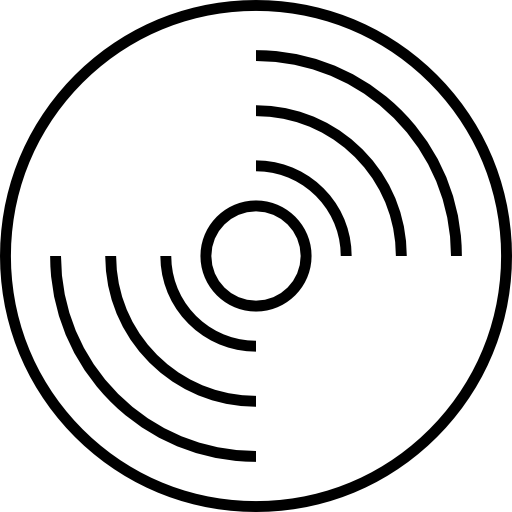 디스크 Berkahicon Lineal icon