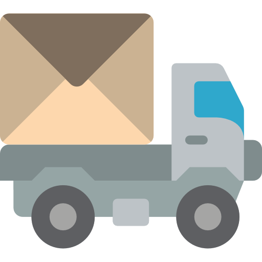vrachtwagen Basic Miscellany Flat icoon