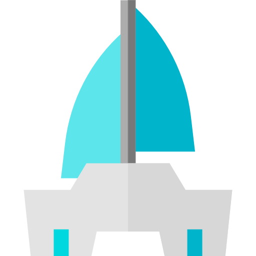 catamarán Basic Straight Flat icono