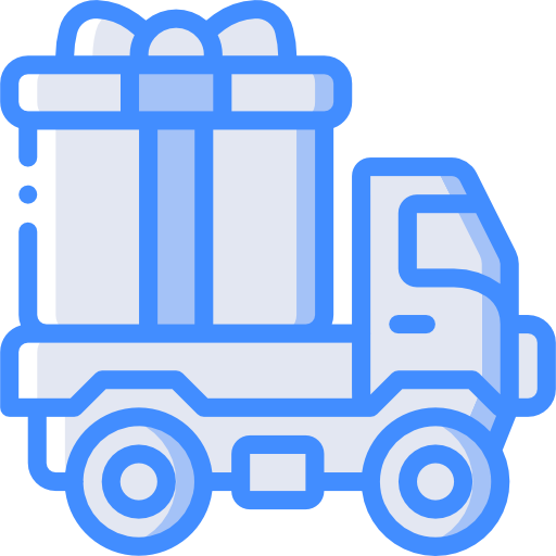 ciężarówka dostawcza Basic Miscellany Blue ikona