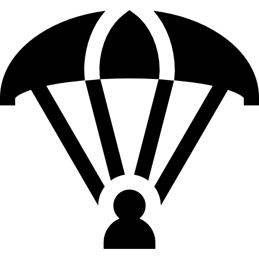 parapente Basic Straight Filled icono