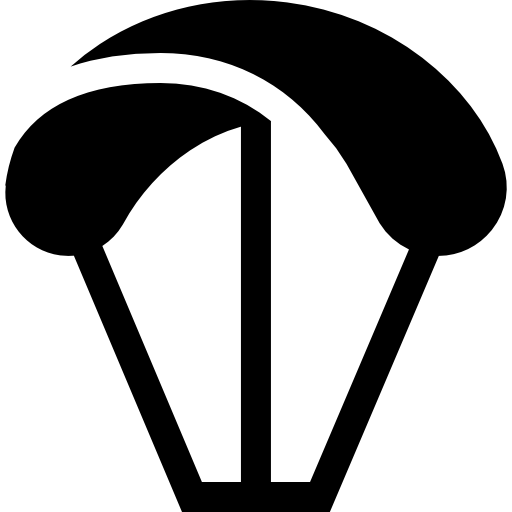 kitesurf Basic Straight Filled icona