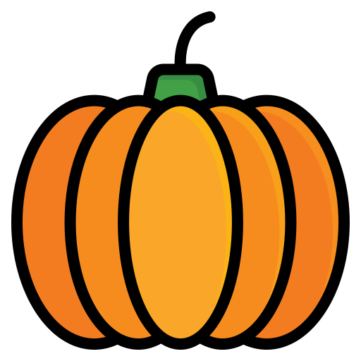 Pumpkin Generic Outline Color icon