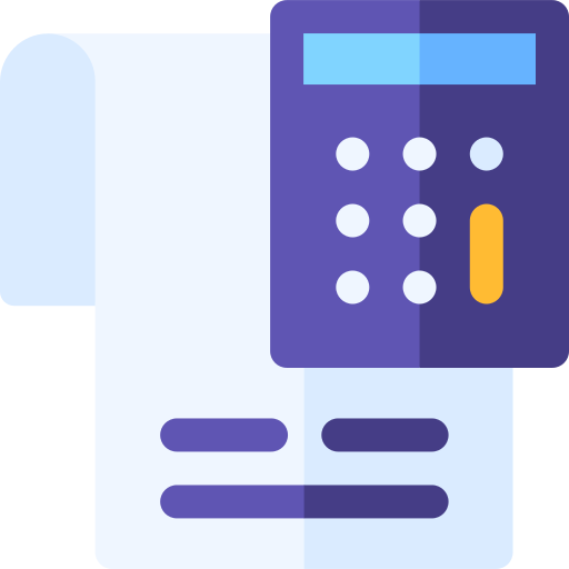 Accounting Basic Rounded Flat icon