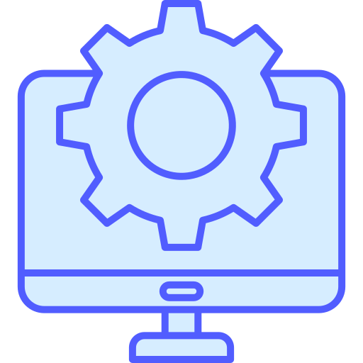 sistema di gestione dei contenuti Generic Blue icona