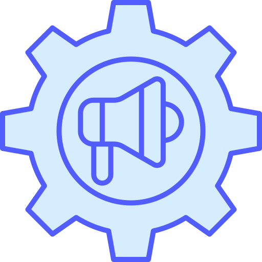 콘텐츠 관리 Generic Blue icon
