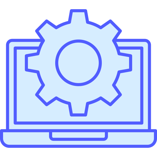 system zarządzania treścią Generic Blue ikona