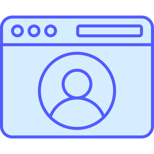 사용자 프로필 Generic Blue icon