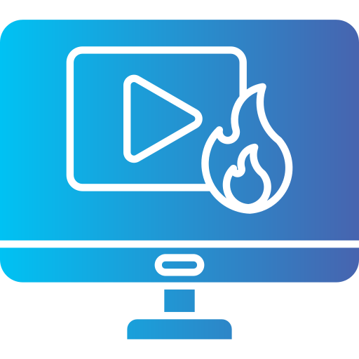 video im trend Generic Flat Gradient icon