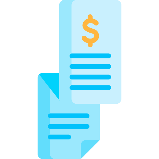 Invoice Special Flat icon