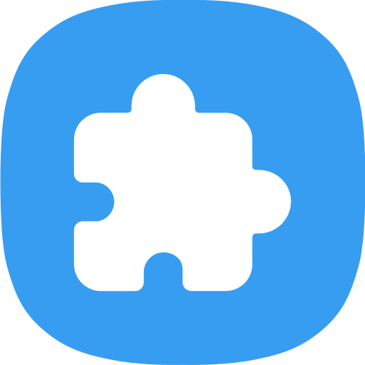 Extension Generic Blue icon