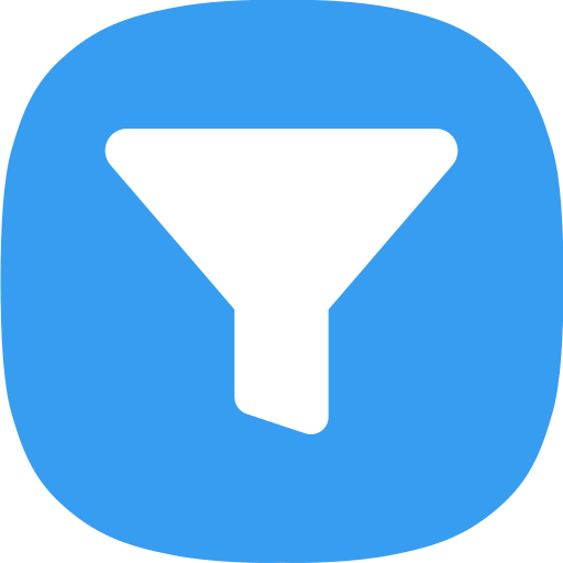Funnel Generic Blue icon