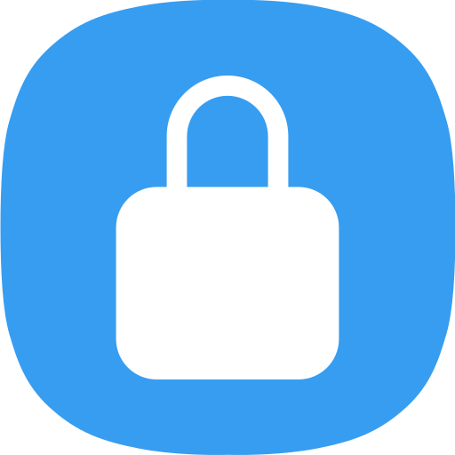 Lock Generic Blue icon