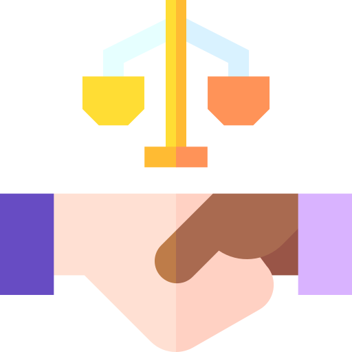 正義 Basic Straight Flat icon