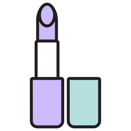 lápiz labial Generic Outline Color icono