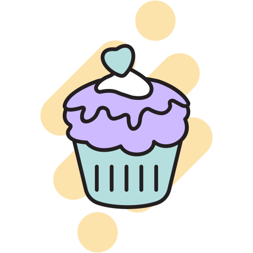 Cupcake Generic Rounded Shapes icon