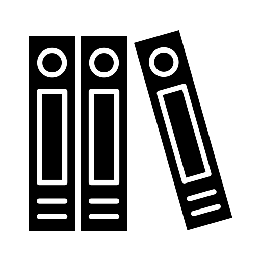 file and folder Generic Glyph иконка