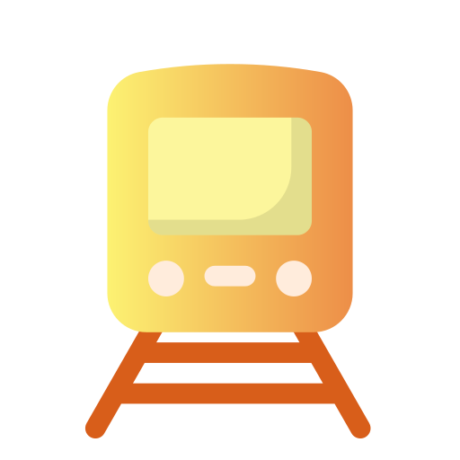 電車前部 Generic Flat Gradient icon