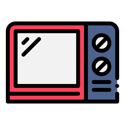 mikrowelle Generic Outline Color icon