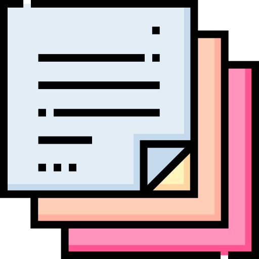Sticky notes Detailed Straight Lineal color icon