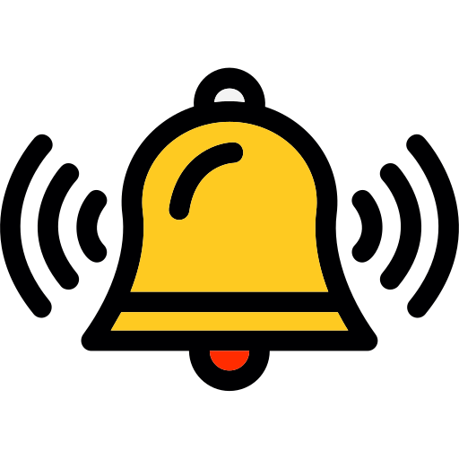 anillo de campana Generic Outline Color icono
