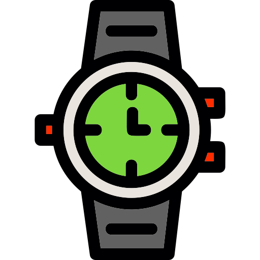 zegarek na rękę Generic Outline Color ikona